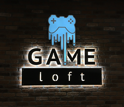 Интерьерное оформление «Game Loft»